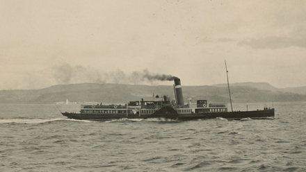 Removing plastic bottles 1888 paddle steamer, Lucy Ashton, brought back to life.png